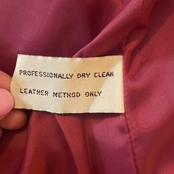 Leather Blazer - Excellent condition size Small - Picture 8 of 12